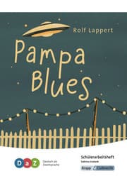 Cover von Pampa Blues - Rolf Lappert, Schülerarbeitsheft für Deutsch als Zweitsprache