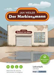 Cover von Der Markisenmann - Jan Weiler - Materialien für inklusive Lektürearbeit mit Aufgaben