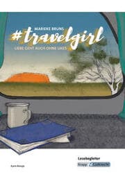 Cover von travelgirl - Marieke Bruns: Liebe geht auch ohne Likes - Lesebegleiter