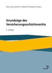 Cover von Grundzüge des Versicherungsaufsichtsrechts