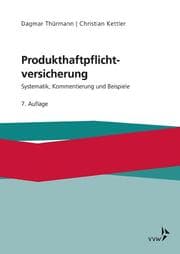 Cover von Produkthaftpflichtversicherung