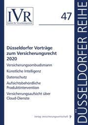 Cover von Düsseldorfer Vorträge zum Versicherungsrecht 2020