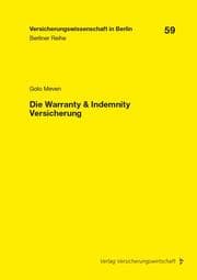 Cover von Die Warranty & Indemnity Versicherung