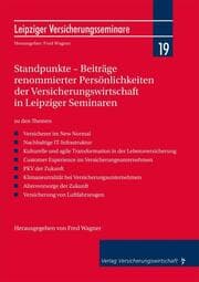 Cover von Standpunkte - Beiträge renommierter Persönlichkeiten der Versicherungswirtschaft in Leipziger Seminaren