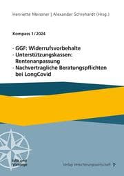 Cover von GGF: Widerrufsvorbehalte, Unterstützungskassen: Rentenanpassung, Nachvertragliche Beratungspflichten bei LongCovid
