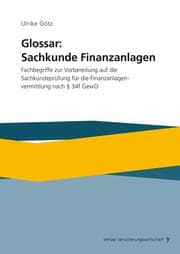 Cover von Glossar: Sachkunde Finanzanlagen