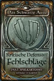 Cover von DSA5 - Spielkarten Kritische Defensiv Fehlschläge