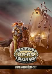 Cover von Savage Worlds - Charakterbögen-Set