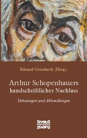 Cover von Arthur Schopenhauers handschriftlicher Nachlass