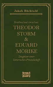 Cover von Briefwechsel zwischen Theodor Storm und Eduard Mörike