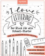 Cover von I Love Lettering