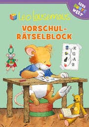 Cover von Leo Lausemaus Vorschul-Rätselblock