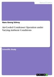 Cover von Air-Cooled Condenser Operation under Varying Ambient Conditions