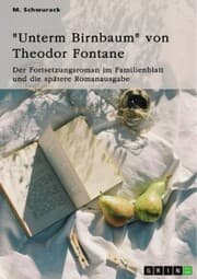Cover von 'Unterm Birnbaum' von Theodor Fontane