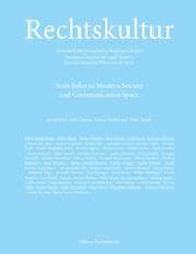 Cover von Rechtskultur