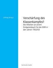 Cover von Verschärfung des Klassenkampfes?