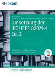 Cover von Umsetzung der IEC/IEEE 82079-1 Ed. 2