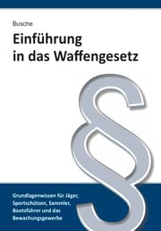Cover von Einführung in das Waffengesetz