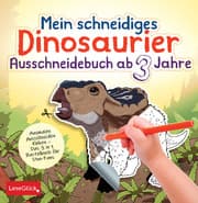 Cover von Mein schneidiges Dinosaurier Ausschneidebuch ab 3 Jahre