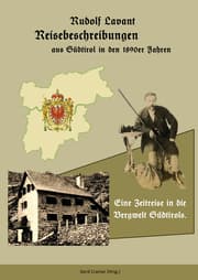 Cover von Reisebeschreibungen aus Südtirol in den 1890er Jahren