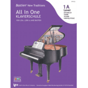 Cover von Bastien New Traditions: All In One Klavierschule - Level 1A (Deutsch)