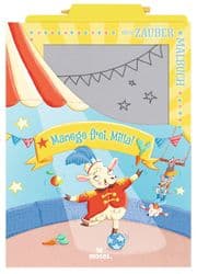 Cover von Mein Zaubermalbuch - Manege frei, Milla!