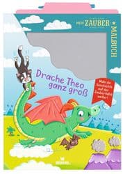 Cover von Mein Zaubermalbuch - Drache Theo ganz groß