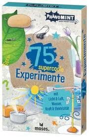 Cover von 75 supercoole Experimente mit Licht & Luft, Wasser, Kraft & Elektrizität