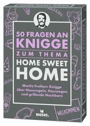 Cover von 50 Fragen an Knigge zum Thema Home Sweet Home