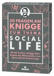 Cover von 50 Fragen an Knigge zum Thema Social Life