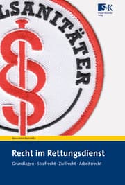 Cover von Recht im Rettungsdienst