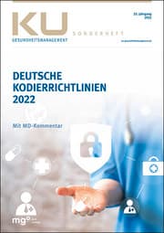 Cover von Deutsche Kodierrichtlinien Version 2022