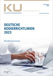 Cover von Deutsche Kodierrichtlinien 2023