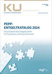 Cover von PEPP Entgeltkatalog 2024
