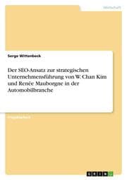 Cover von Der SEO-Ansatz zur strategischen Unternehmensführung von W. Chan Kim und Renée Mauborgne in der Automobilbranche