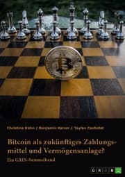 Cover von Bitcoin als zukünftiges Zahlungsmittel und Vermögensanlage? Herausforderungen und Chancen von Kryptowährungen