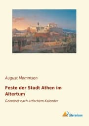 Cover von Feste der Stadt Athen im Altertum