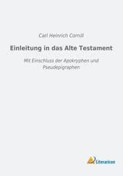 Cover von Einleitung in das Alte Testament