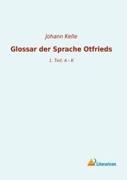 Cover von Glossar der Sprache Otfrieds