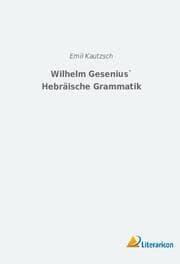 Cover von Wilhelm Gesenius' Hebräische Grammatik