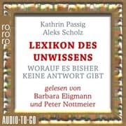 Cover von Lexikon des Unwissens
