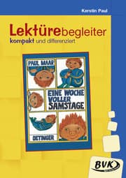 Cover von Lektürebegleiter: Paul Maar, Eine Woche voller Samstage