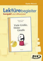 Cover von Lektürebegleiter: Megumi Iwasa/Jörg Mühle: Viele Grüße, Deine Giraffe