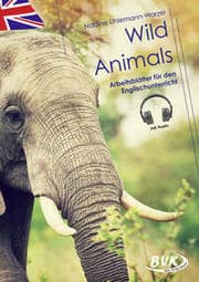 Cover von Wild Animals - Arbeitsblätter für den Englischunterricht (mit Audio)