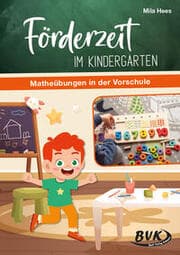 Cover von Förderzeit im Kindergarten - Matheübungen in der Vorschule