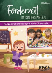Cover von Förderzeit im Kindergarten - Konzentrationsübungen in der Vorschule
