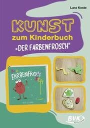 Cover von Kunst zum Kinderbuch: Der Farbenfrosch