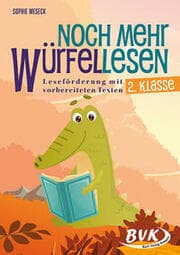 Cover von Noch mehr Würfellesen 2. Klasse