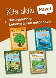 Cover von Paket Kita aktiv Naturerlebnis: Lebensräume entdecken
