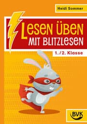 Cover von Lesen üben mit Blitzlesen 1./2. Klasse